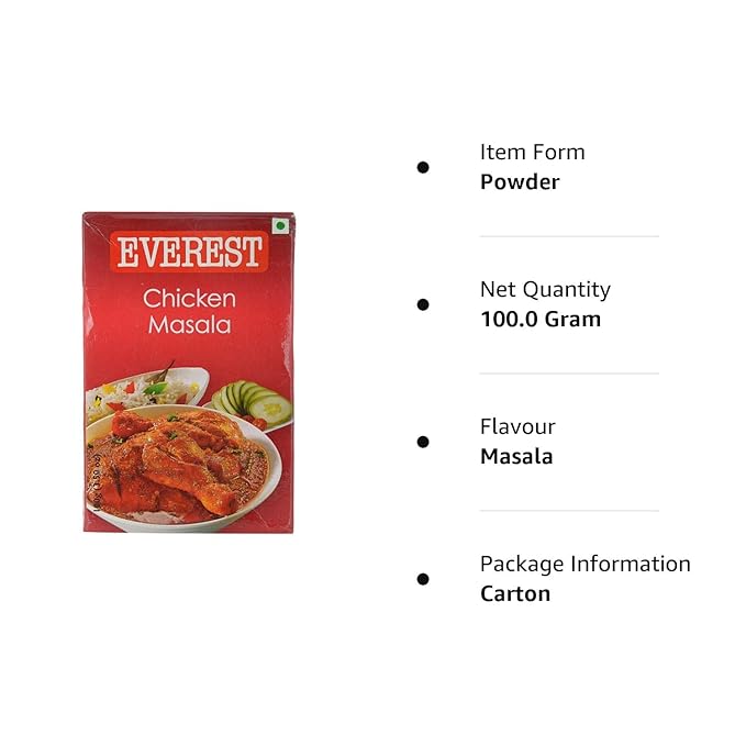 Everest Masala Powder - Chicken, 100g Carton