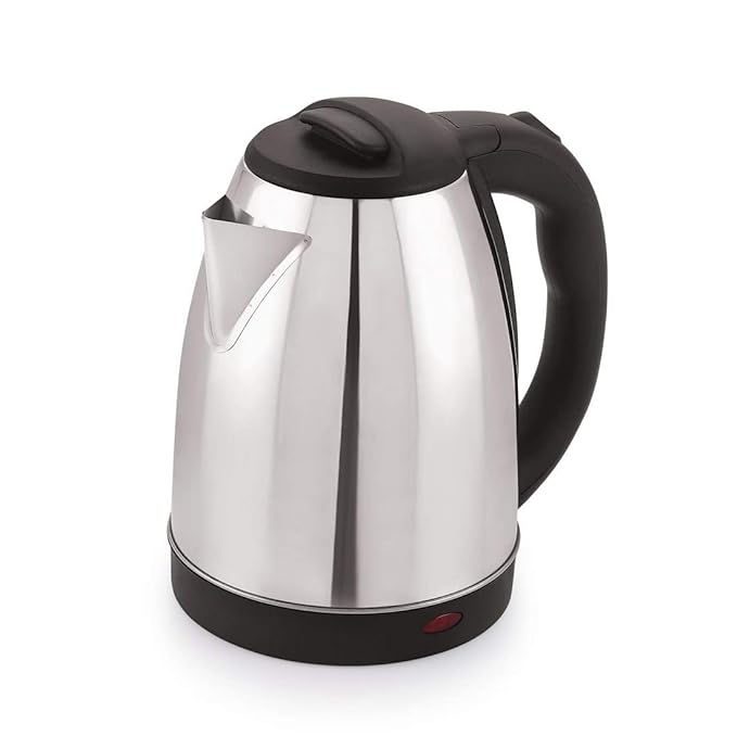 Street Club Lifestyle Fast Boiling Tea Kettle Cordless, Stainless Steel Finish Hot Water Kettle � Tea Kettle, Tea Pot-Hot Water Heater Dispenser Electric Kettle (2 L, Silver)