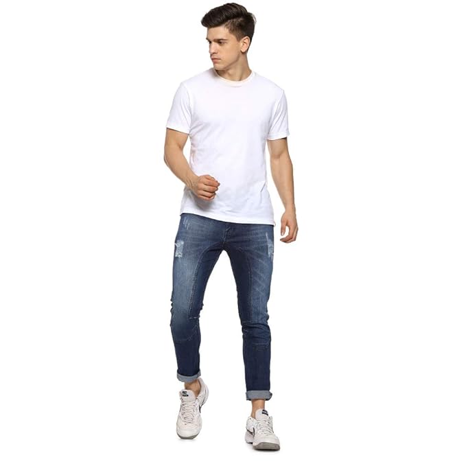 Campus Sutra Men's Regular Fit Denim Jeans