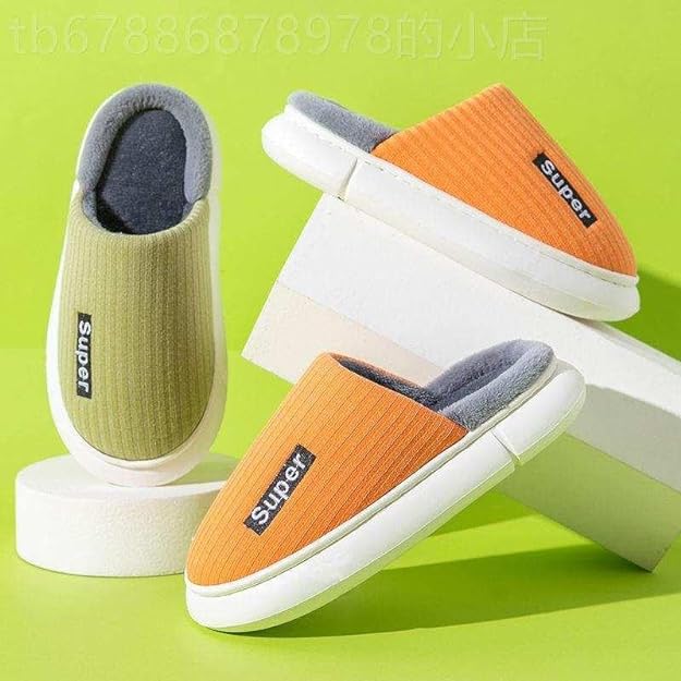 Indoor Open Toe Cotton Carpet Slipper For Women, Washable slippers, Bathroom Slippers, House Slippers, Comfortable Breathable slippers, Slip On Home Slippers, Travel Slippers