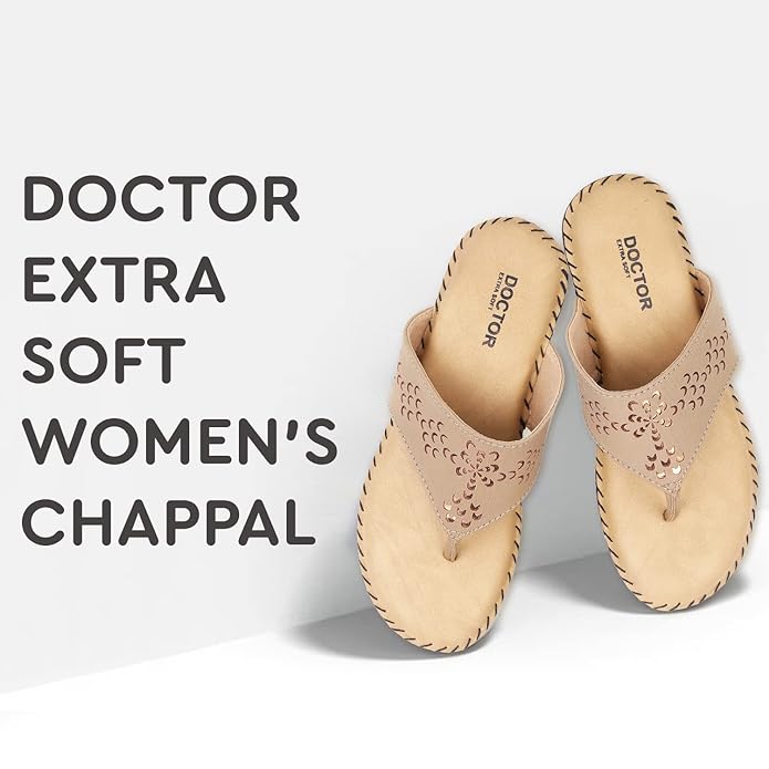 DOCTOR EXTRA SOFT Chappal Ortho Care Orthopaedic and Diabetic Comfort Doctor Flip-Flop and House Slipper's for Women's