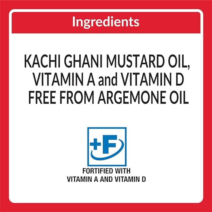 Dalda Kachi Ghani Mustard Oil - 1 Litre (Pouch)