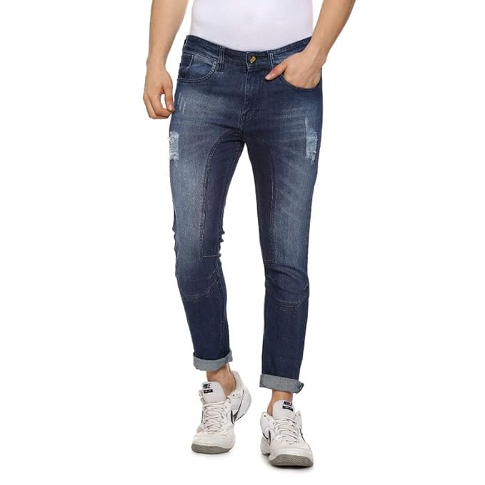 Campus Sutra Men's Regular Fit Denim Jeans