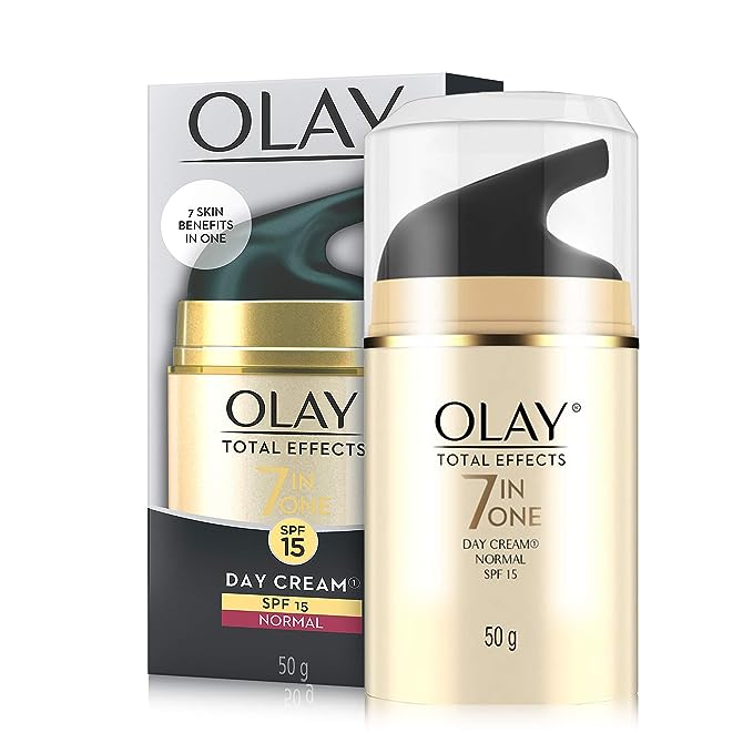 Olay Total Effects with SPF 15, 7 in 1 Day Cream Suitable for Normal Skin, 50 gm