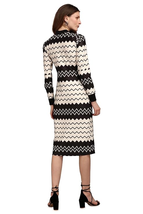 PURVAJA Women’s Bodycon Knee Length Dress (Siri-032-035)