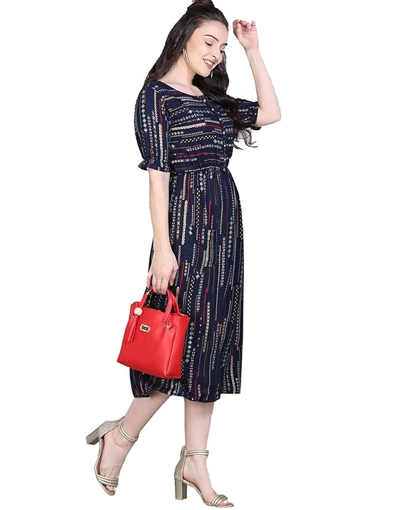 DHRUVI TRENDZ Women Dress