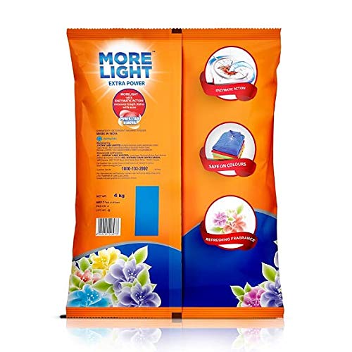 More Light Extra Power Detergent powder 4kg