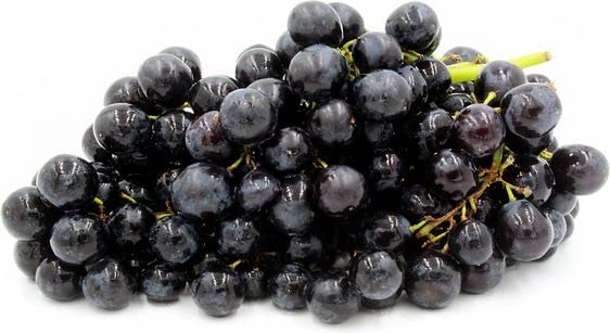 Fresh Black Grapes, 500 g