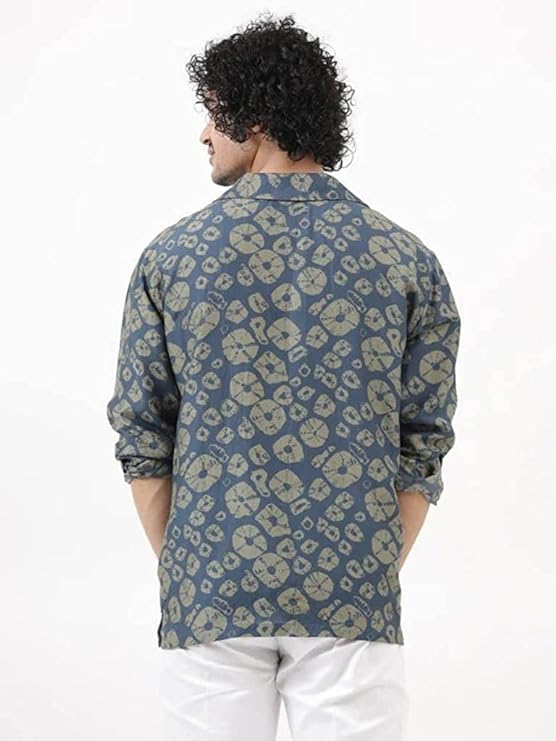 DHRUVI TRENDZ Men Regular Fit Rayon Shirt